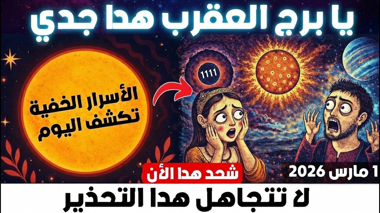 إذا كنت من مواليد برج العقرب... فلا يمكن تجاهل هذا التحذير الكوني بعد الآن!
