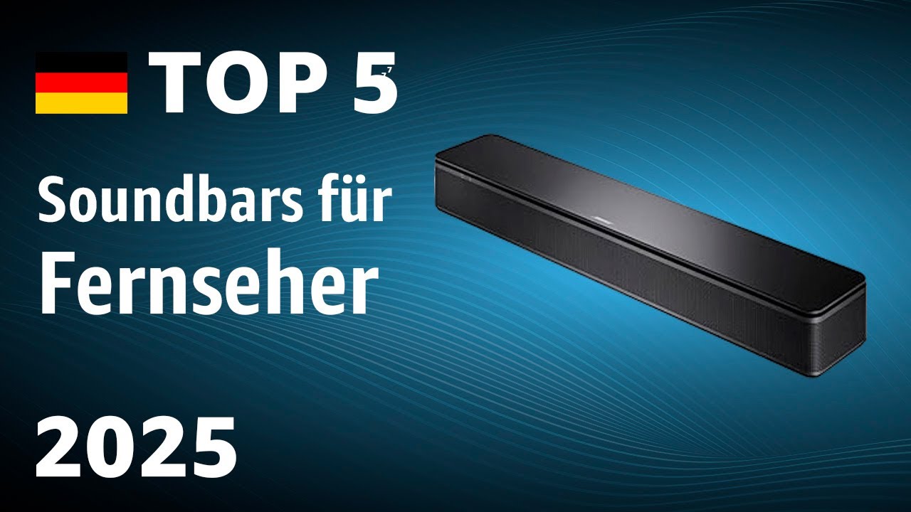 TOP—5. Beste Soundbars für Fernseher. Test & Vergleich 2025