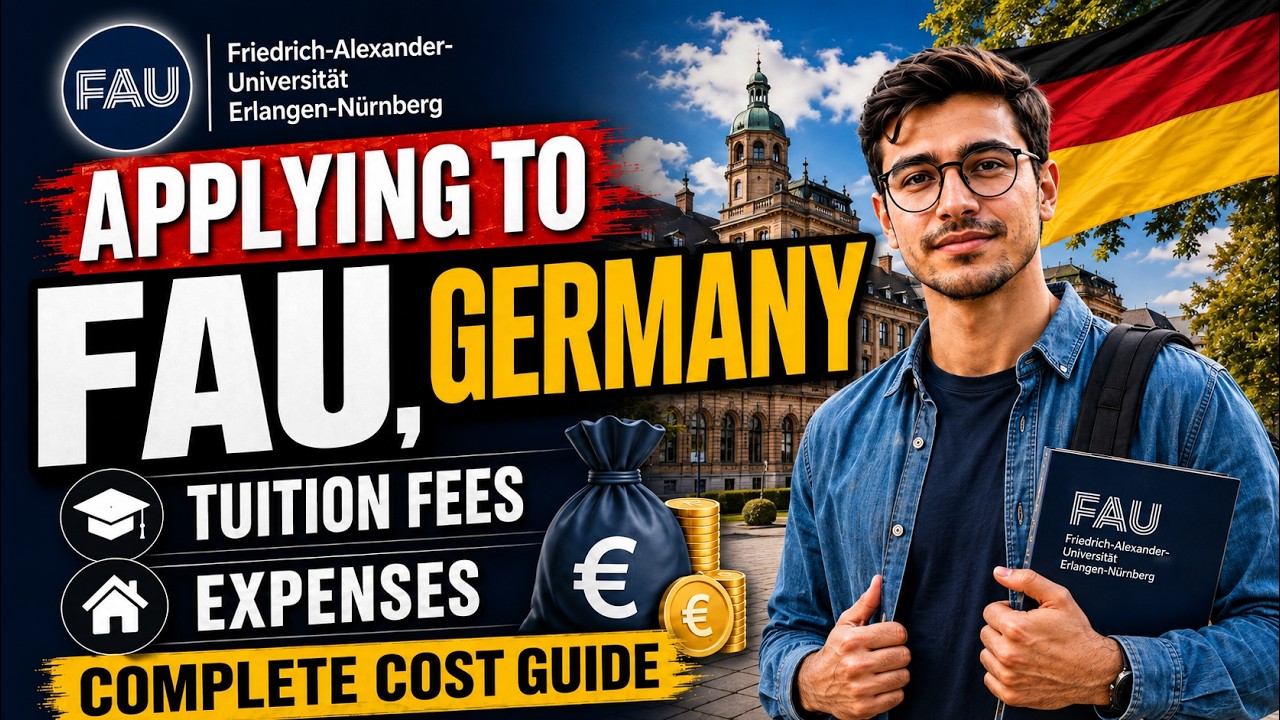 FAU Germany Summer 2027 🇩🇪 | How to Apply, Tuition Fees, Living Costs & Complete Guide
