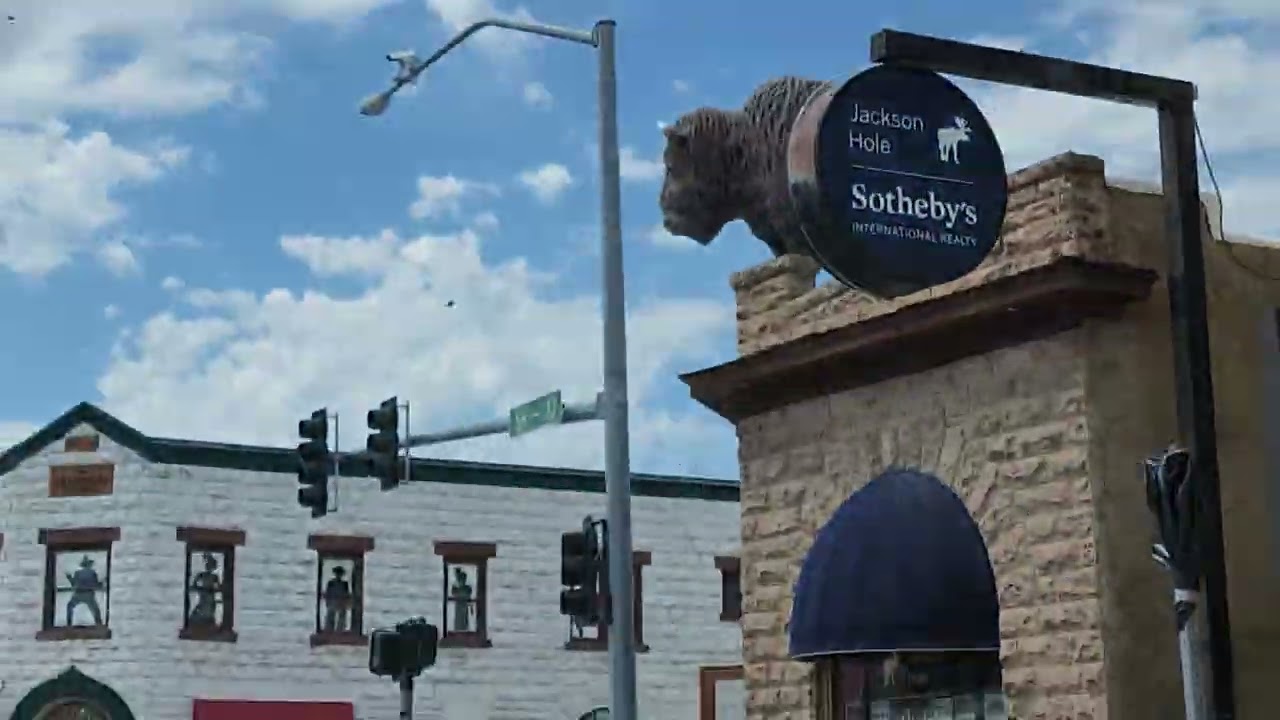 Welcome to Driggs Idaho. Very busy small town.
