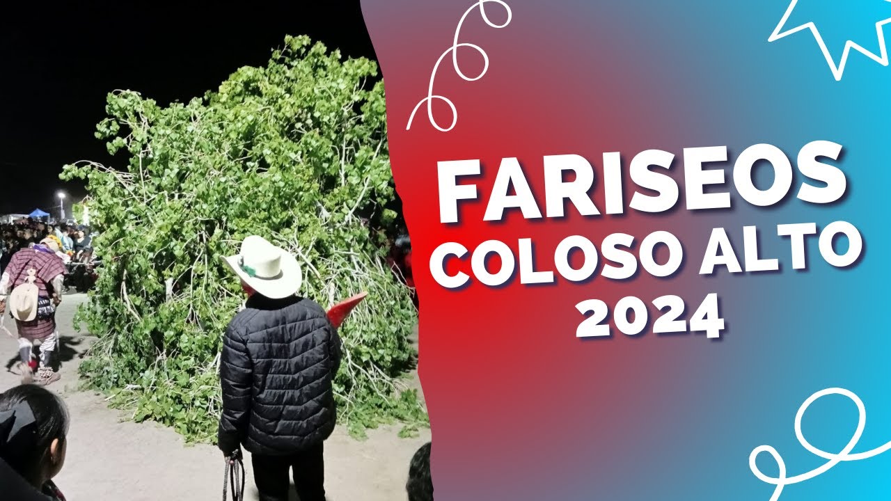 MIÉRCOLES DE TINIEBLAS, FARISEOS DEL COLOSO ALTO 2024