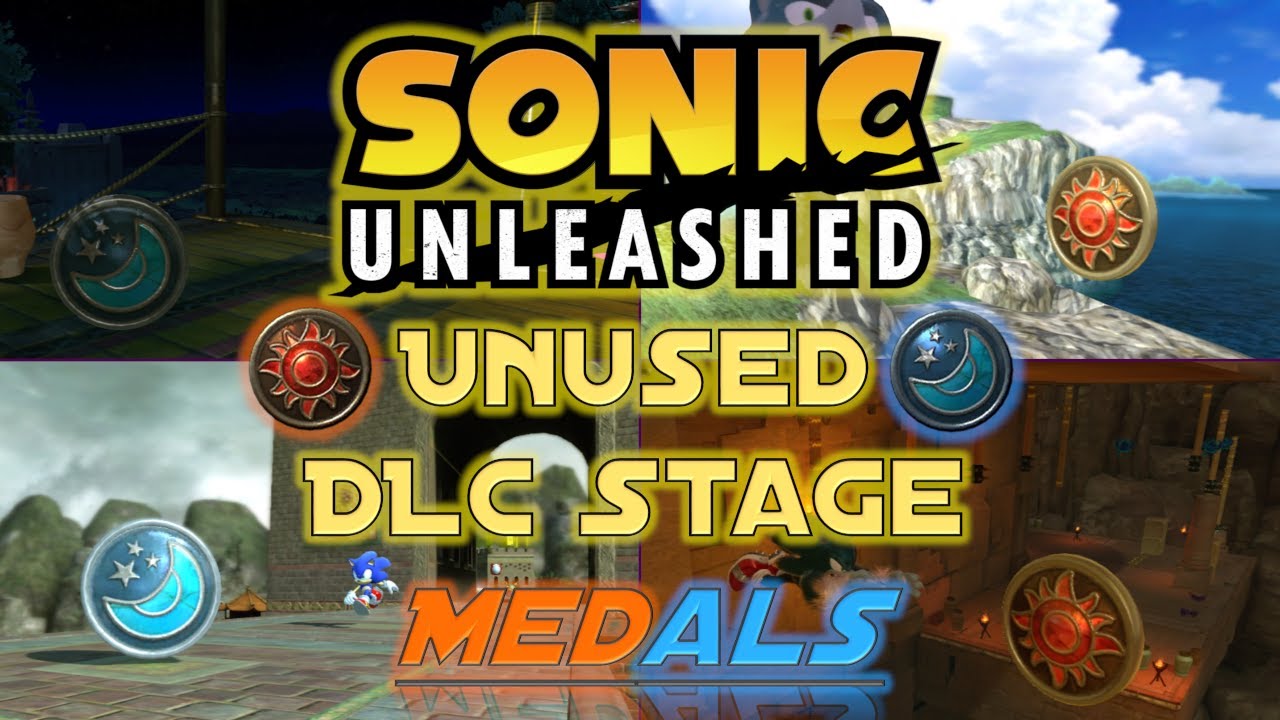 Sonic Unleashed - Unused DLC Stage Medals