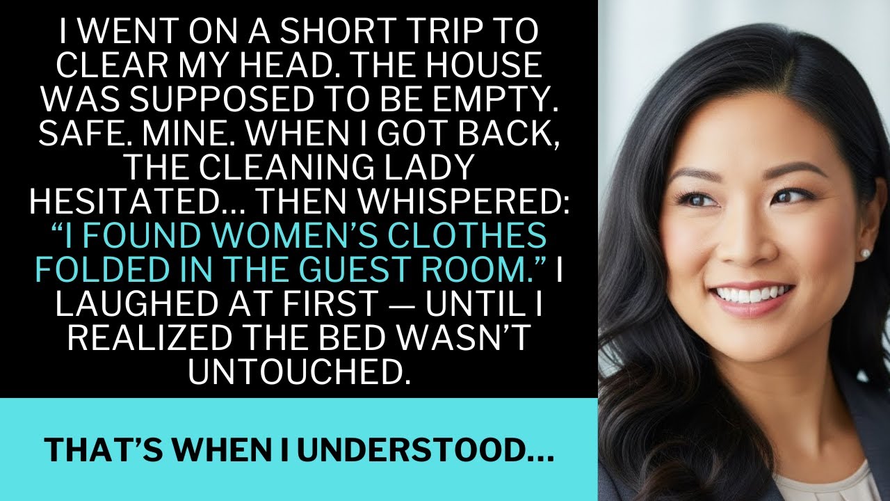 I Traveled for 3 Days… Then My Cleaning Lady Said She Found Another Woman’s Clothes in My Guest Room