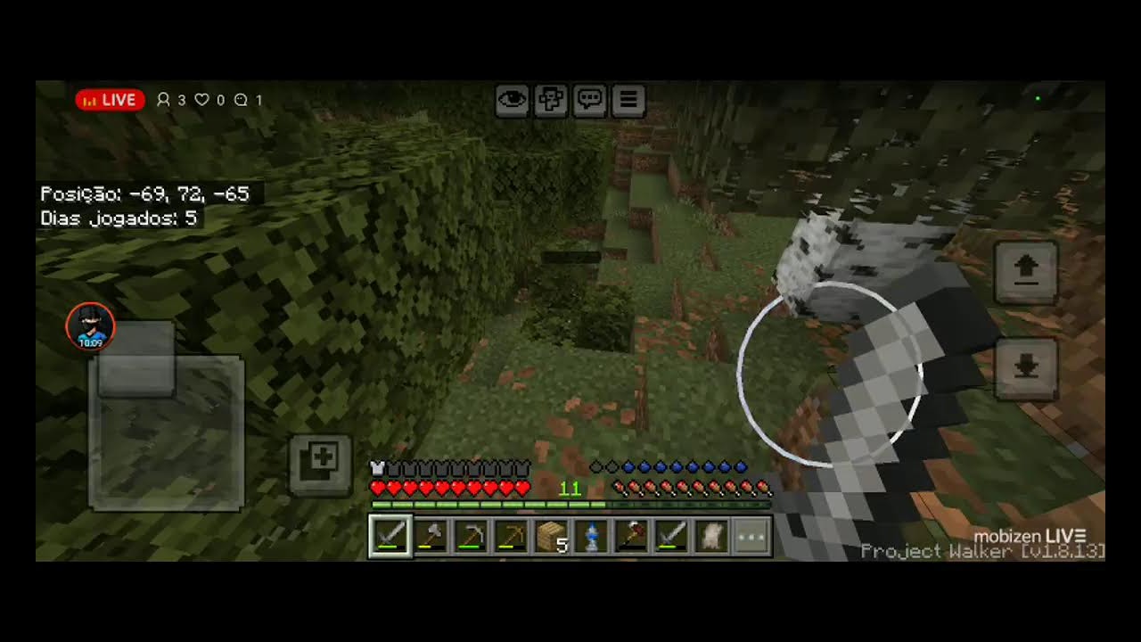 Jogando Minecraft Apocalipse ❤ Com os Inscritos