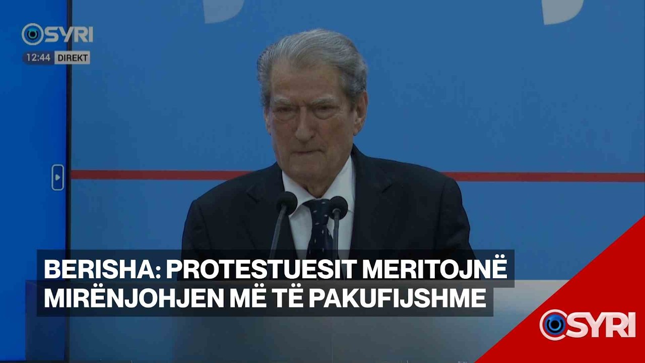 Kreu i PD, Sali Berisha konferencë për mediat