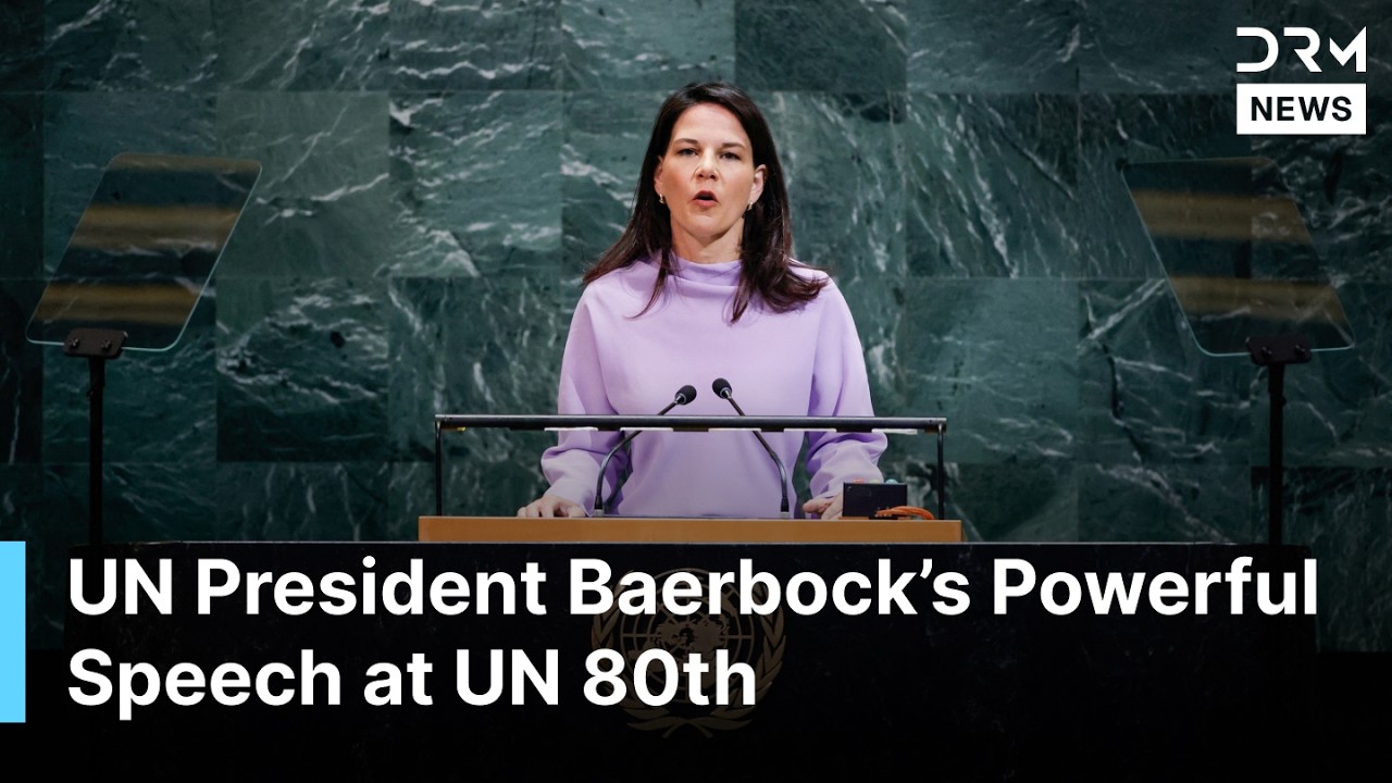 “Better Together”: UN President Baerbock’s Powerful Speech at UN 80th | AC1G