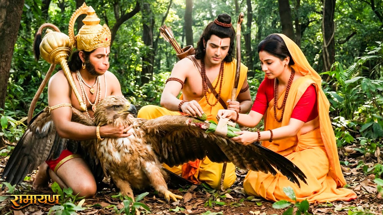 महाबली हनुमान संग माता सीता और प्रभु श्री राम ने कैसे की जटायु की रक्षा ? श्रीमद् रामायण