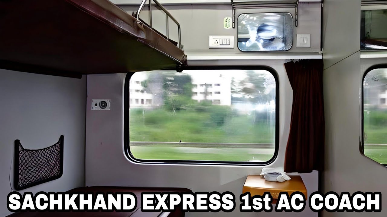 Sachkhand Express 1st AC Coach | Amritsar Junction to Hazur Sahib Nanded