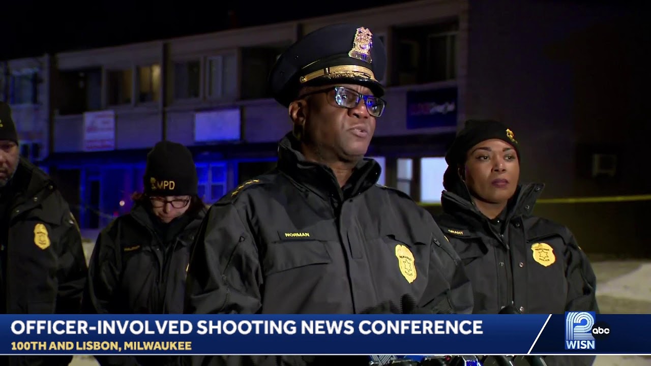 Officer-involved shooting news conference