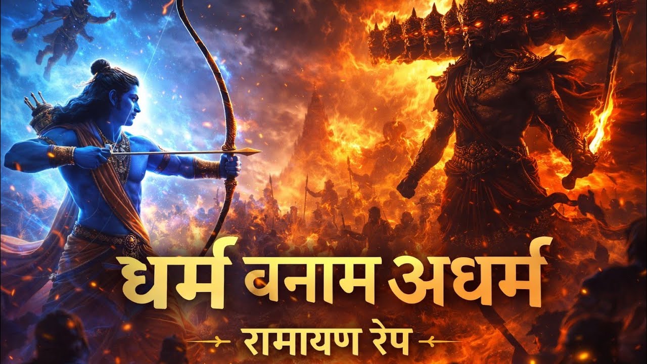 Ramayan Rap ⚔️ | Spiritual × War | Epic Hindi Rap