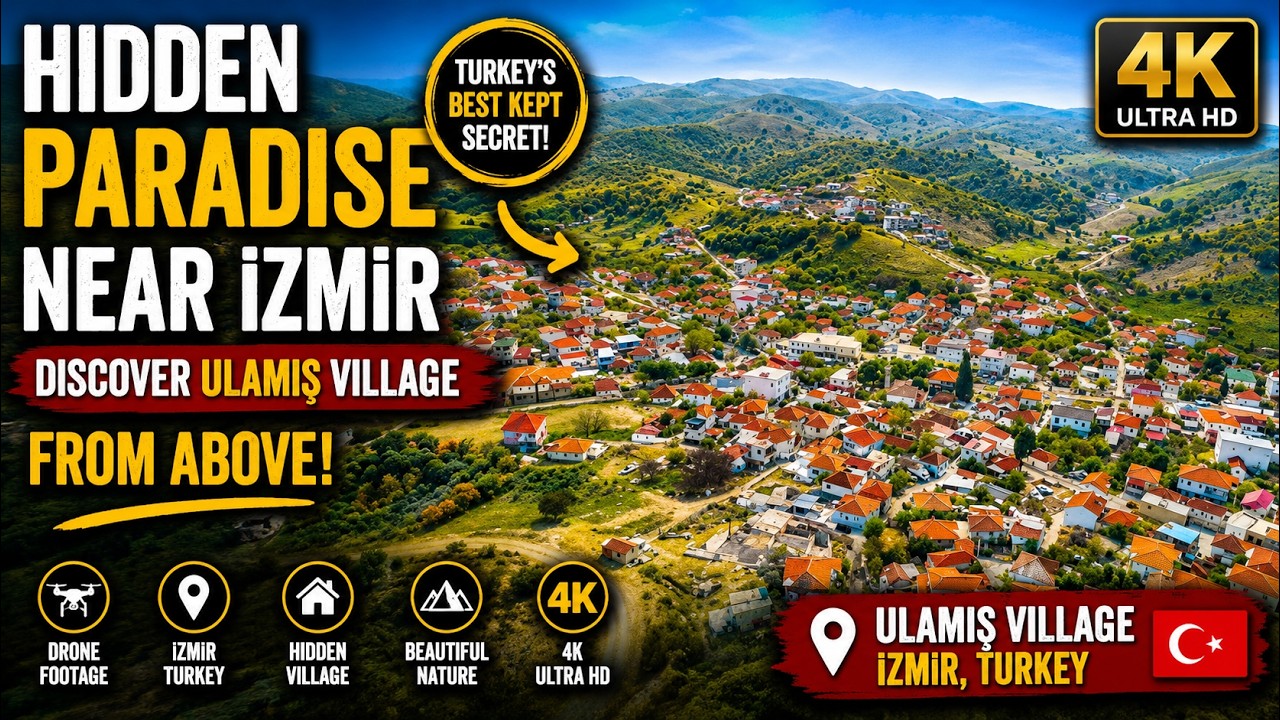 İzmir'in Saklı Cenneti; Ulamış Köyü (#izmir )