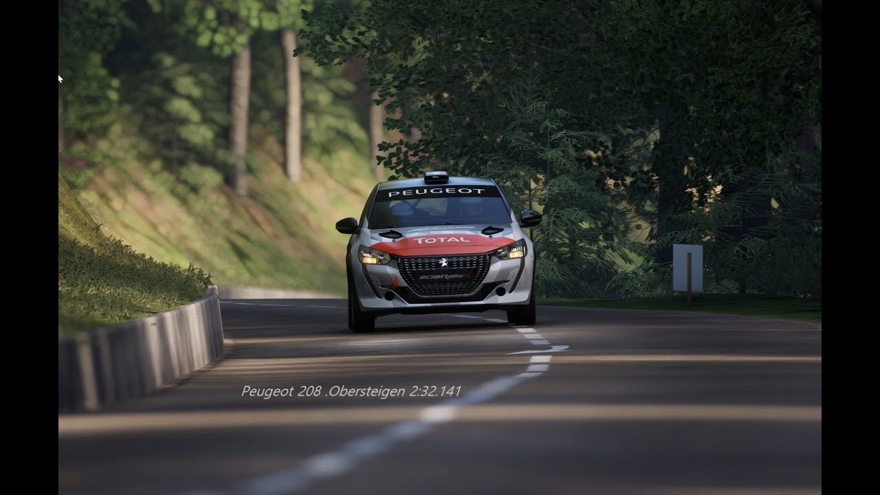 AC Rally Alsazia.Peugeot 208.Obersteigen. 2:32.141