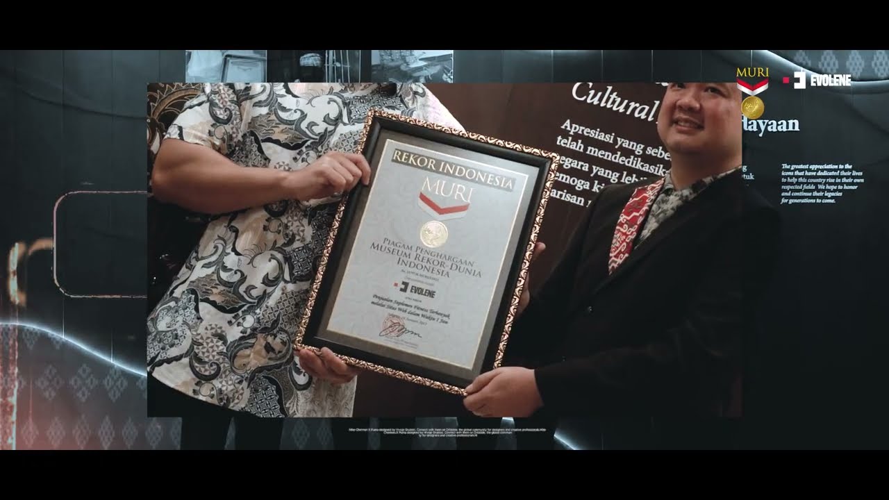 EVOLENE BERHASIL MEMECAHKAN REKOR MURI