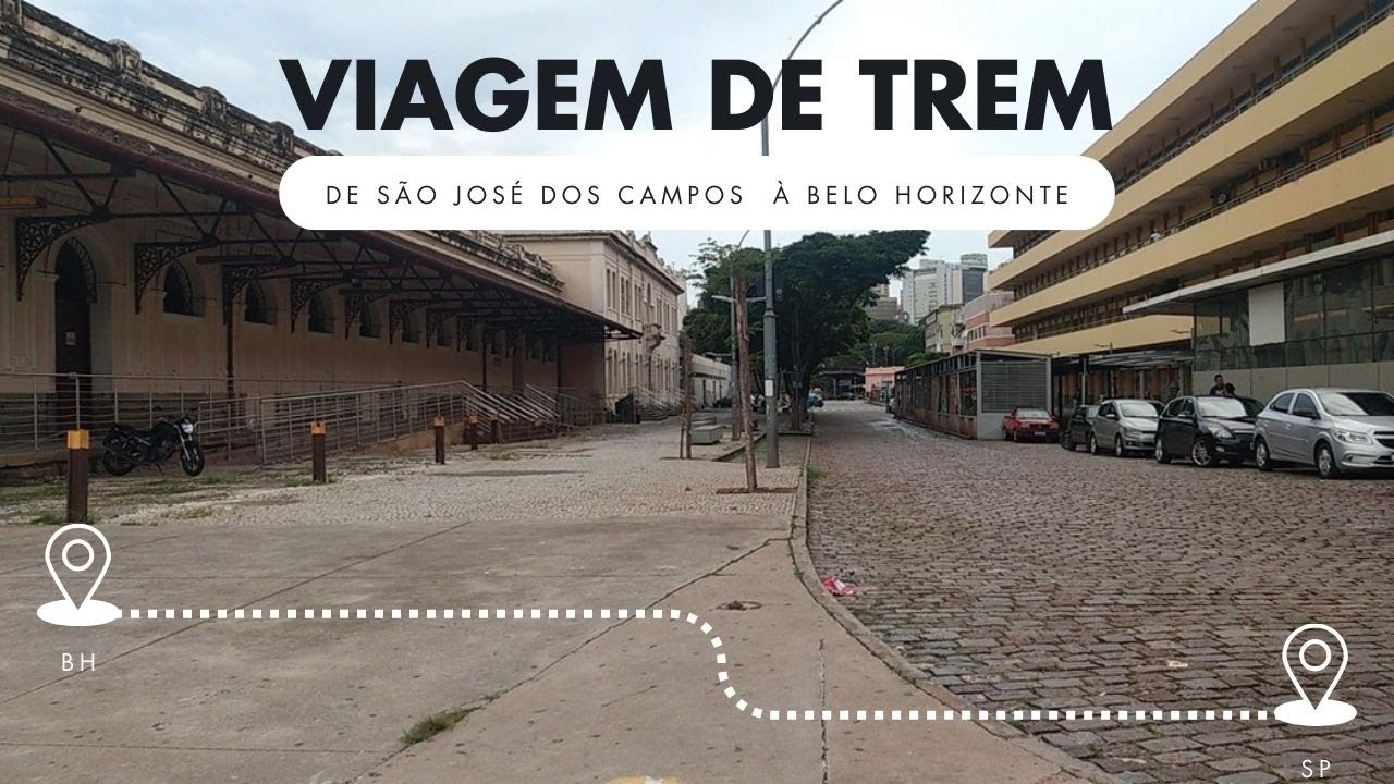 De São Paulo a Belo Horizonte para fazer a segunda maior viagem de trem do Brasil (Ep.1)