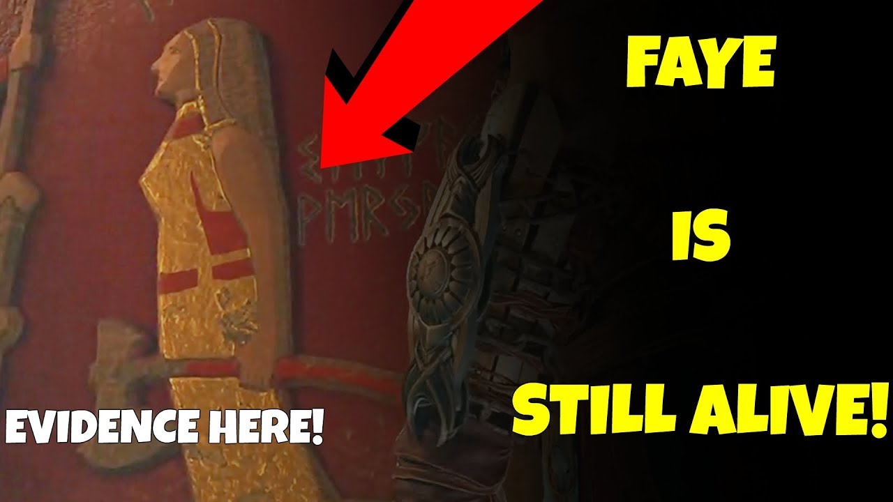 GOW Theory- Proof Faye Will return in God of War 5! World Serpent, Kratos God of War Theory