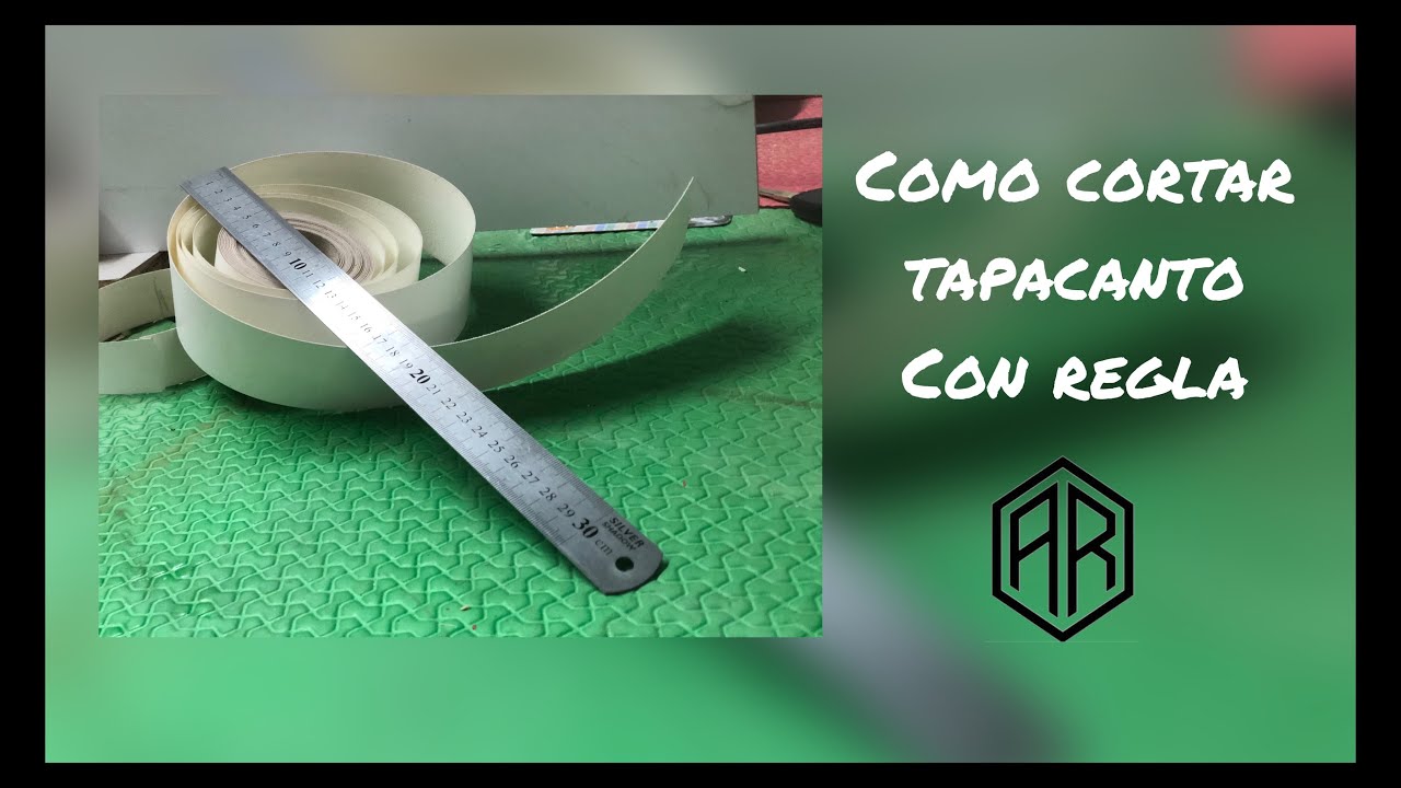 Como cortar tapacanto