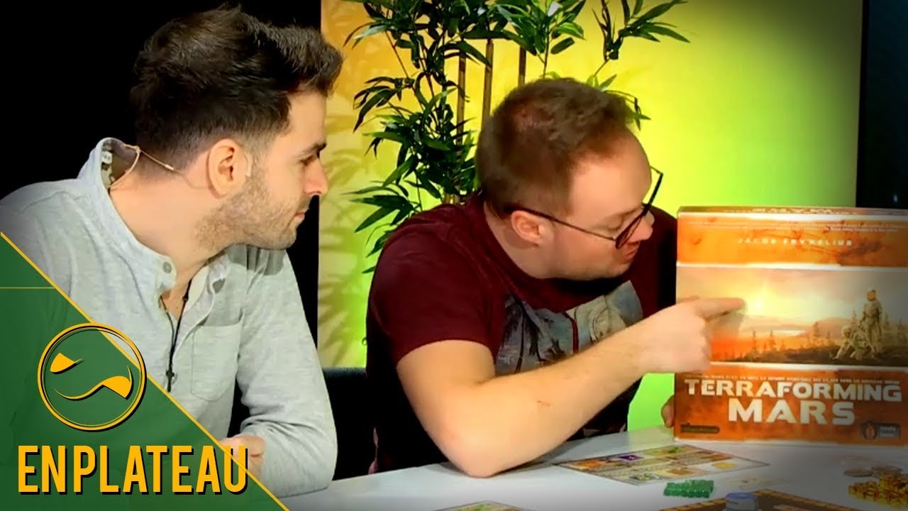 D&eacute;couverte du jeu de soci&eacute;t&eacute; Terraforming Mars - En Plateau