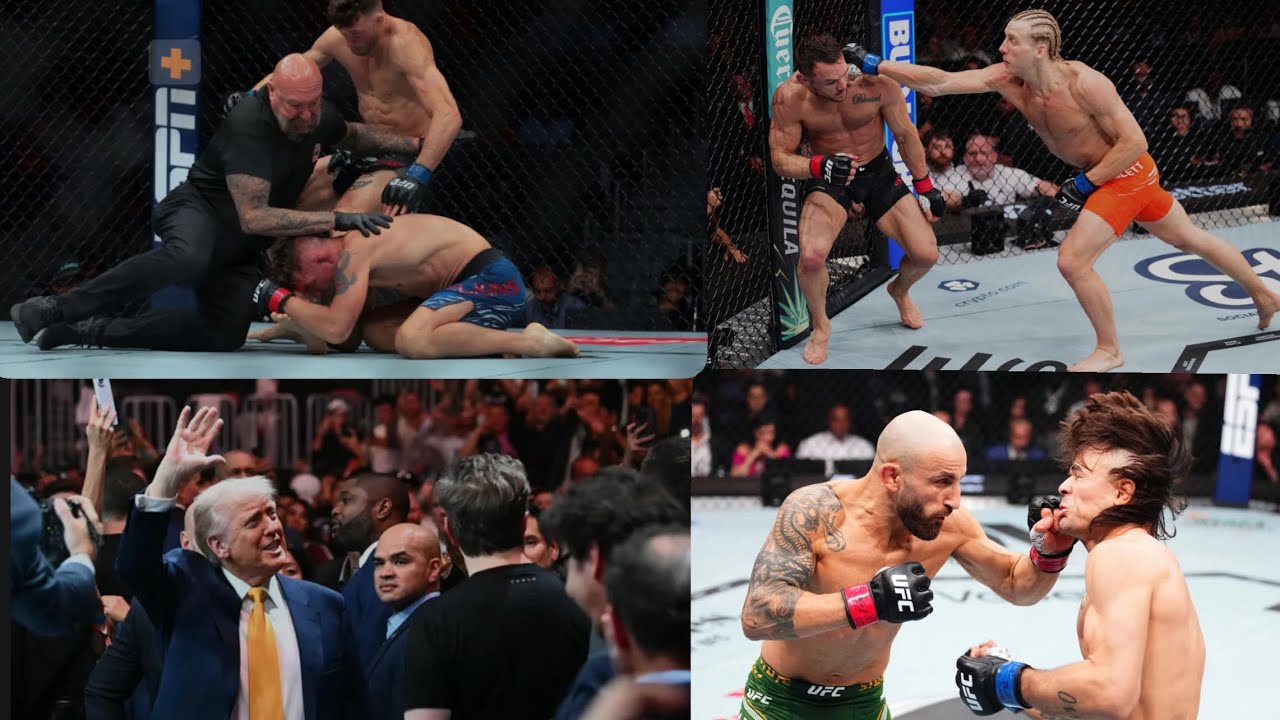 UFC 314 Breakdown: Epic Fights, Trump Steals the Show!