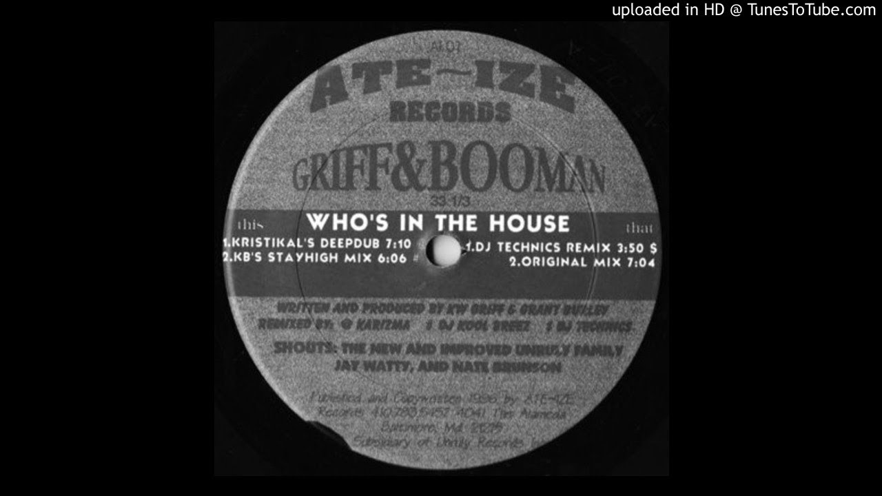Griff & Booman - Who's In The House (KB's Stayhigh Mix) [AI-01]