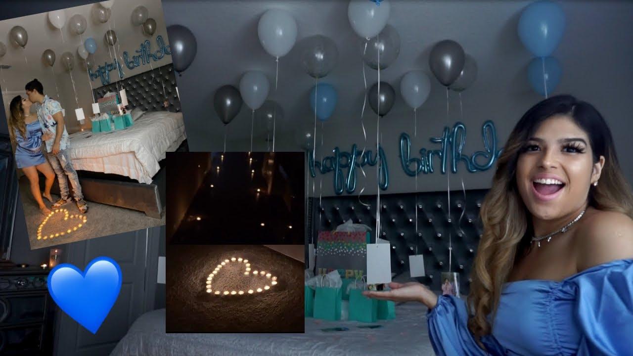 SURPRISING MY HUSBAND FOR HIS BIRTHDAY!! *Cute Reaction*