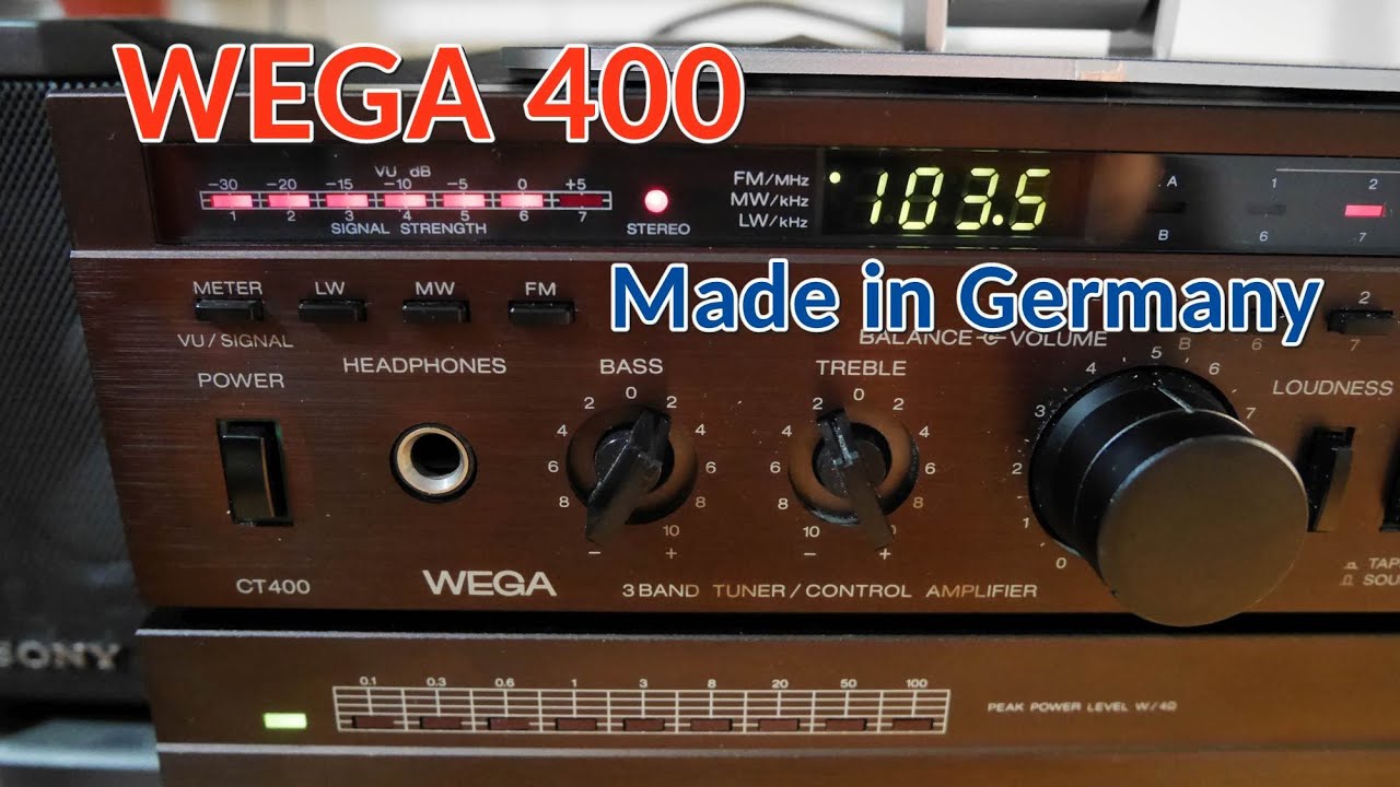 &bdquo;Wega Mini Modul 400 Omega&ldquo; ► Retro HiFi Stereo Made in Germany