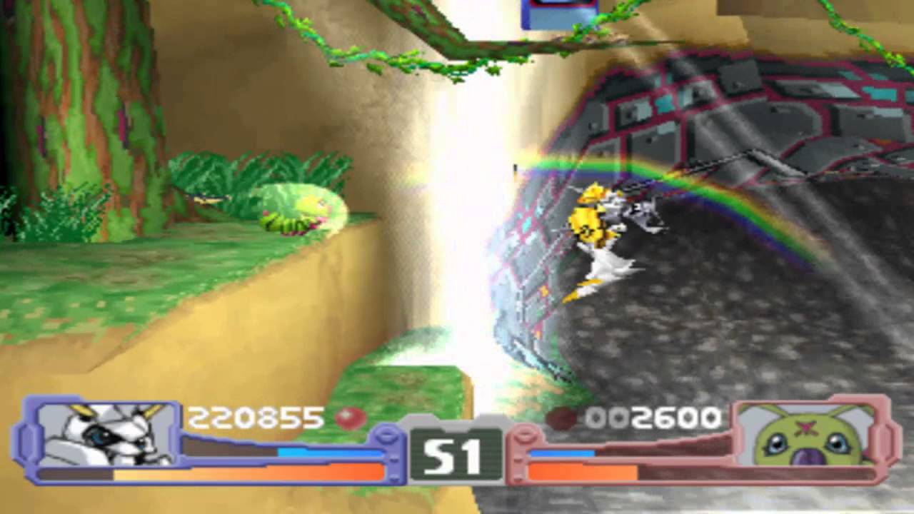 Digimon Rumble Arena - геймплей с Омнимоном