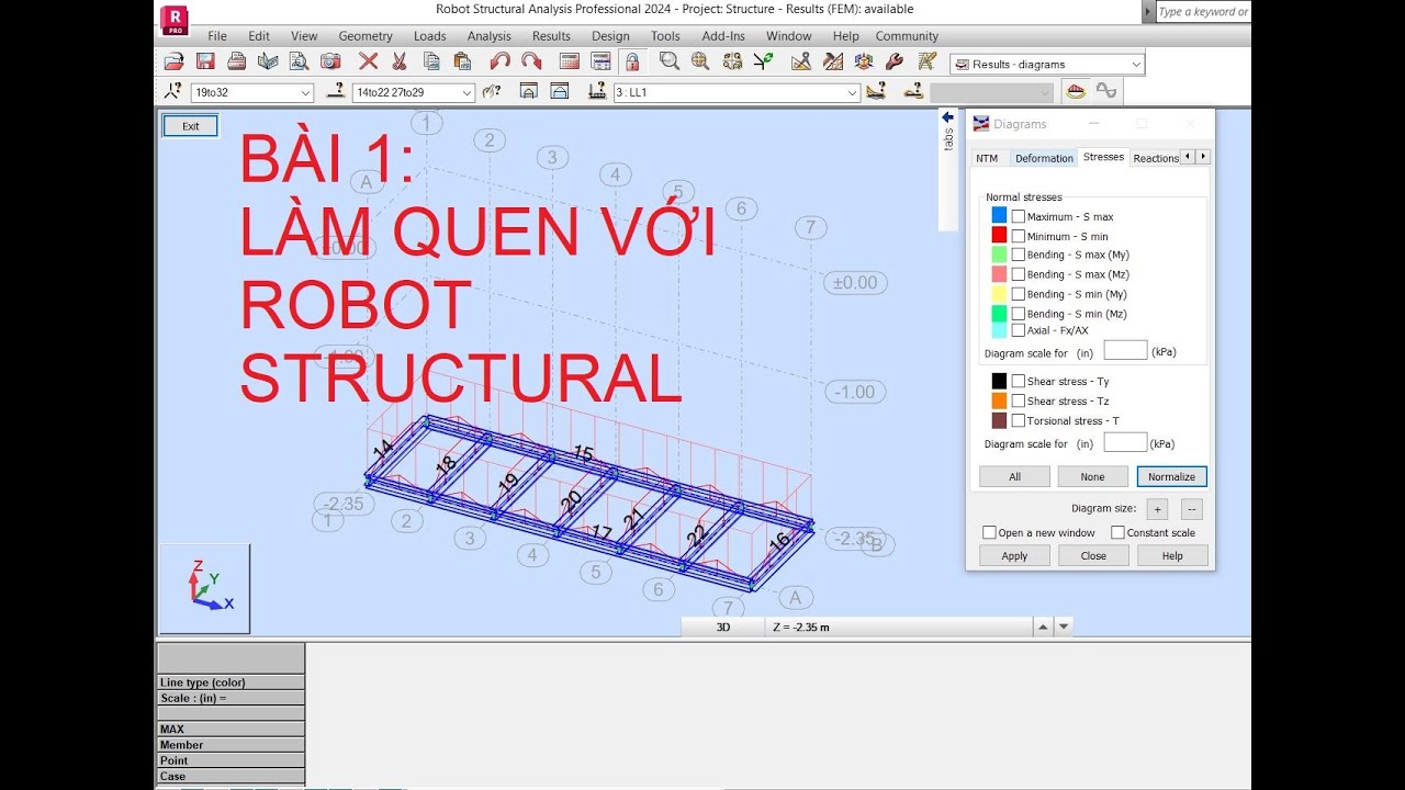 ROBOT STRUCTURAL -BÀI 1: LÀM QUEN VỚI PHẦN MỀM