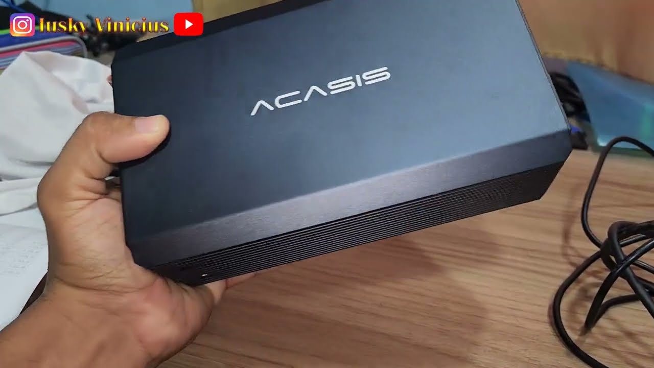 REVIEW E SERÁ QUE VALE A PENA: ACASIS-DUAL BAY CASE GABINETE DE (HD) DISCO RÍGIDO EXTERNO USB 3.0