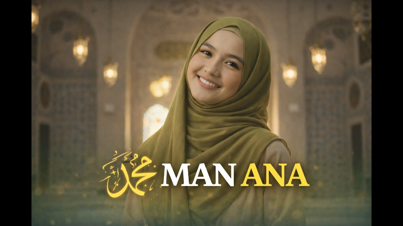 MAN ANA - SABYAN COVER By Zahra Nasheed Ai