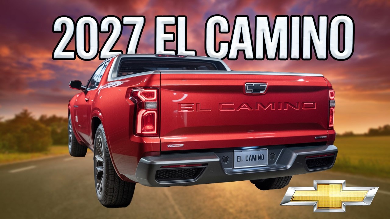 ПЕРВЫЙ ВЗГЛЯД на Chevy El Camino 2027 года — компактный кузов, большие ожидания