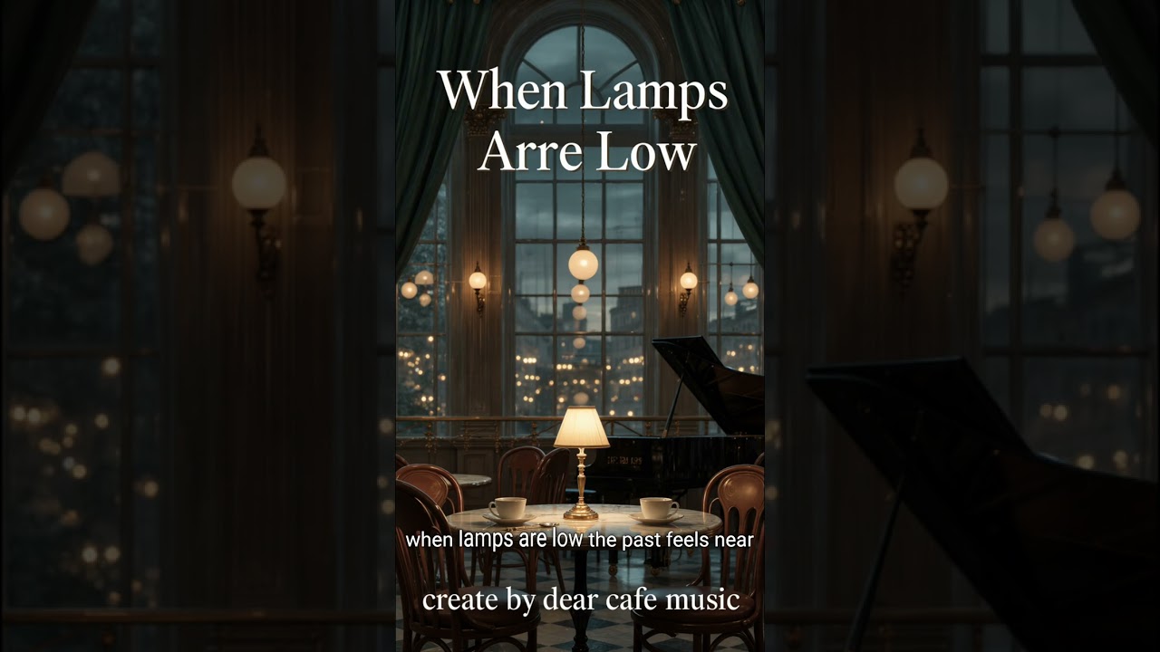 Some memories glow softly, even in silence.#dearcafemusic #originalsong #englishsong #oldies