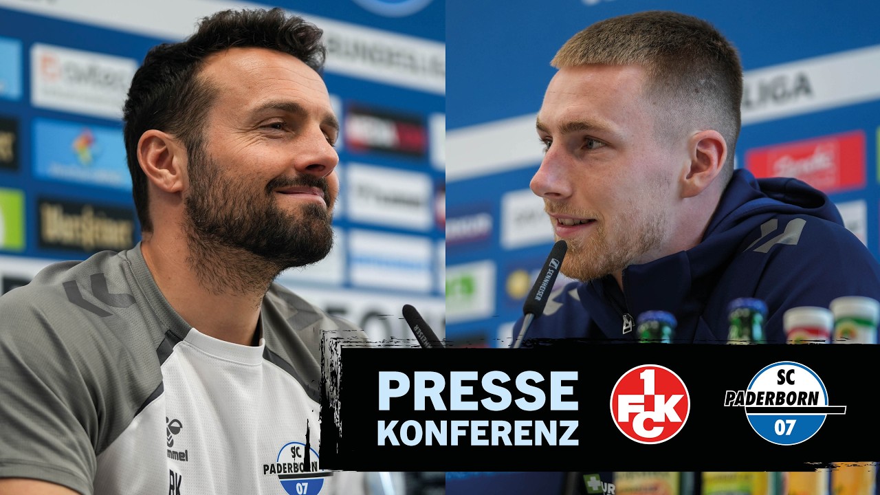 Pressekonferenz vor dem Auswärtsspiel beim 1. FC Kaiserslautern
