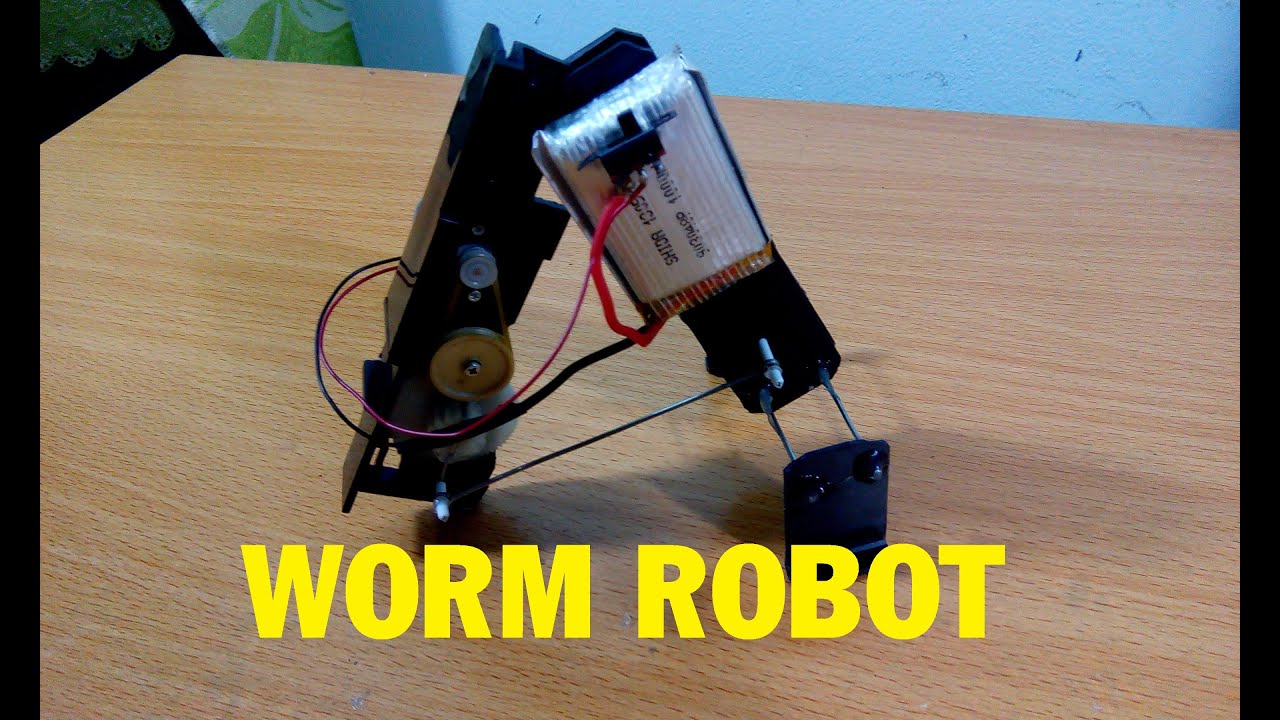 How to make worm robot