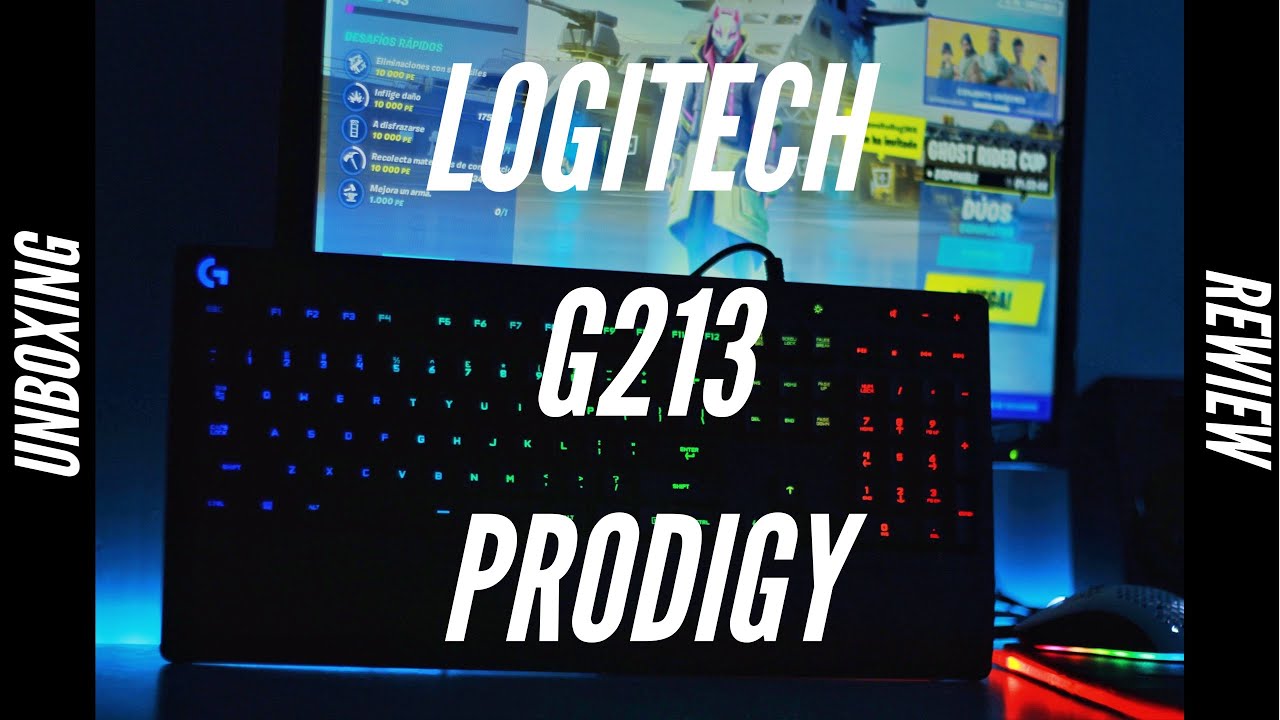 Logitech G213 Prodigy | Unboxing y review en español 2020 | Teclado Gaming | Más software |