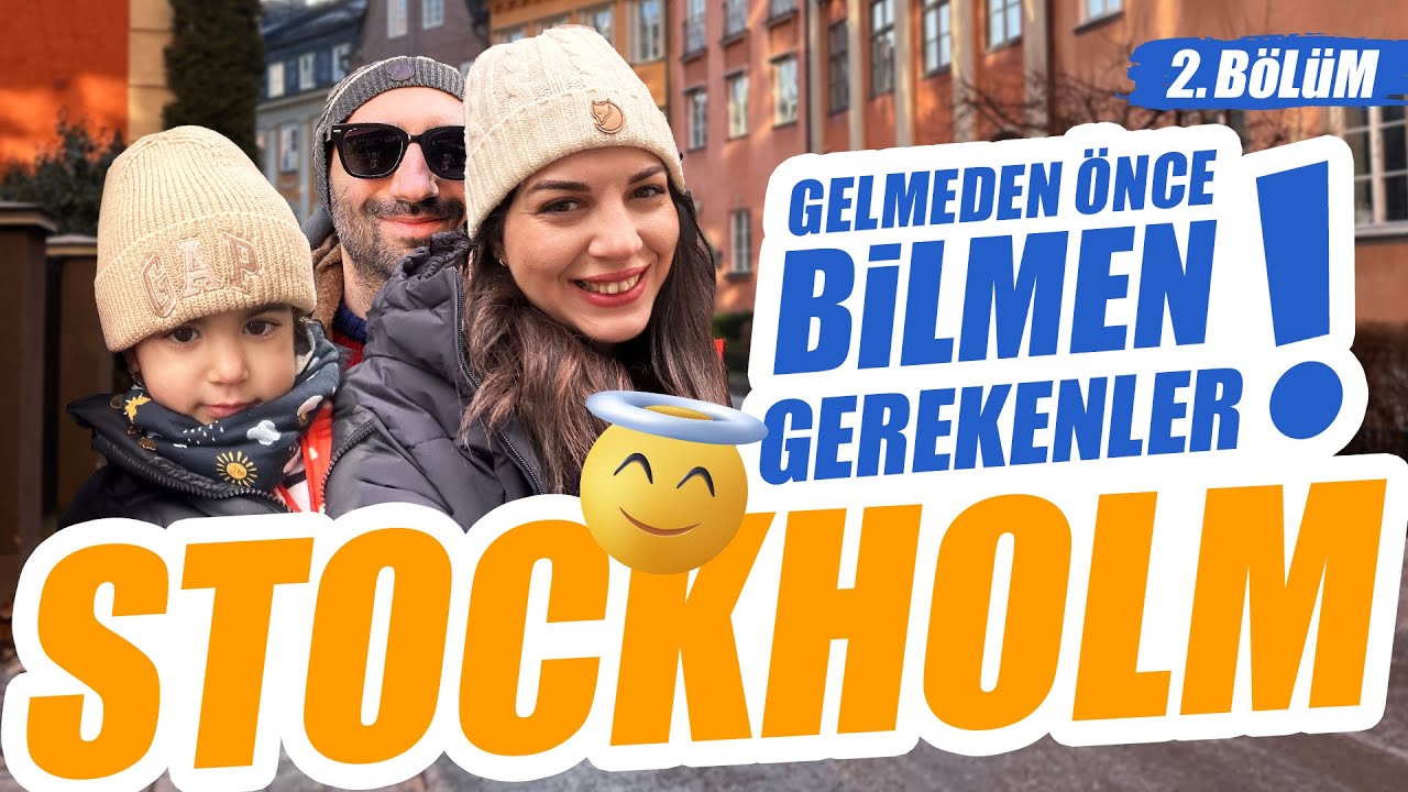 Sigara yasak, Alkolü tek bir yerden alıyorsun! I Stockholm Vlog bölüm 2