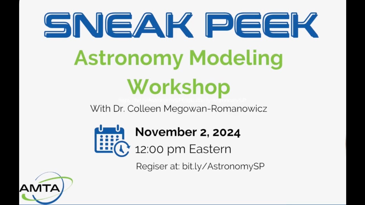 Astronomy Modeling sneak peek (Nov 2024)