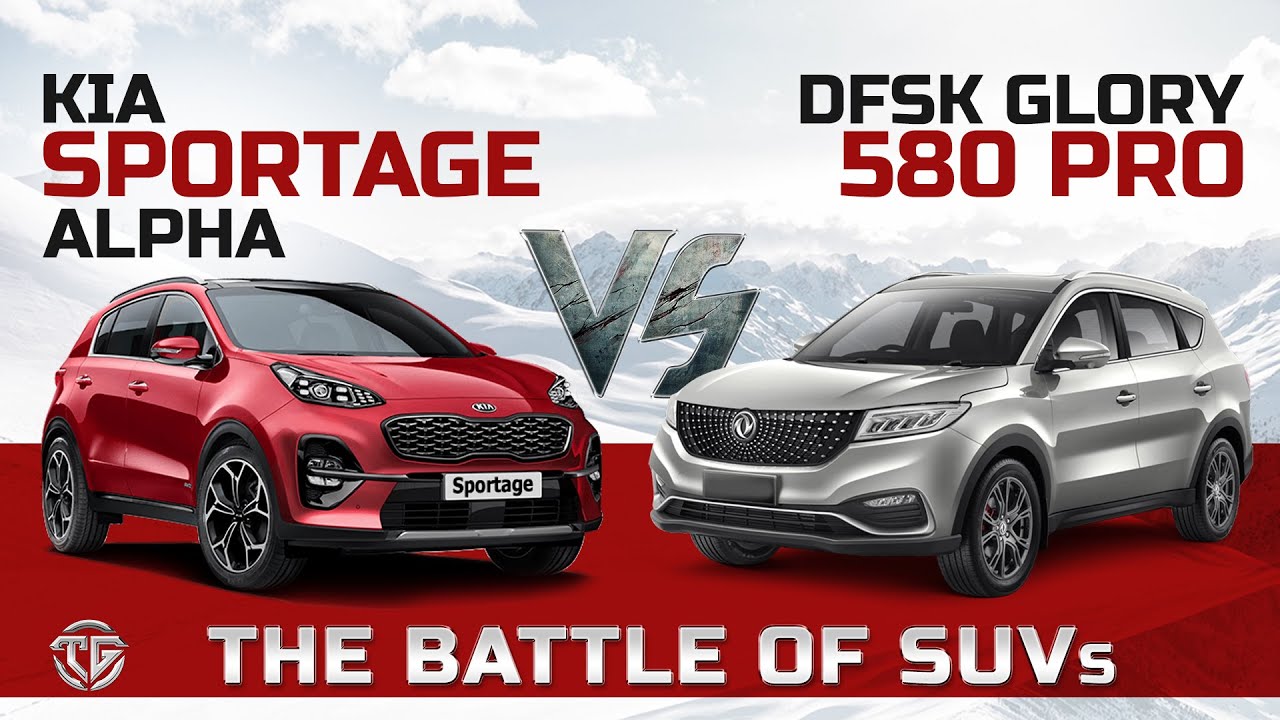 Sportage Vs Glory 580 Pro | Battle Of SUVs | The Garage Comparison