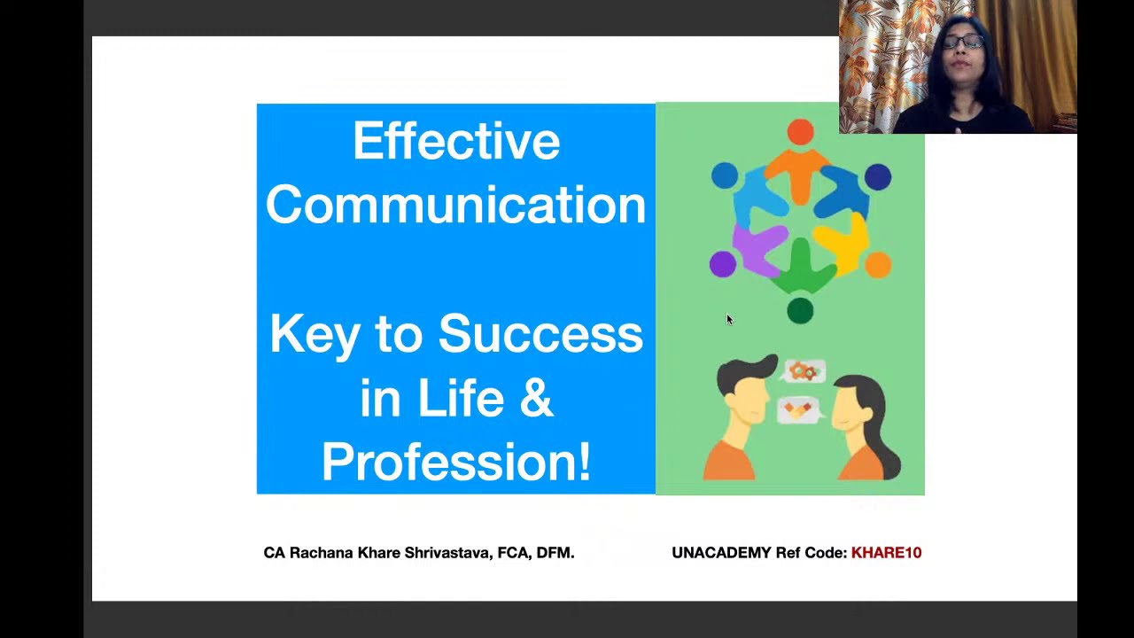 Effective Communication : A Survival Skill! | CA Foundation | Unacademy CA Aspire
