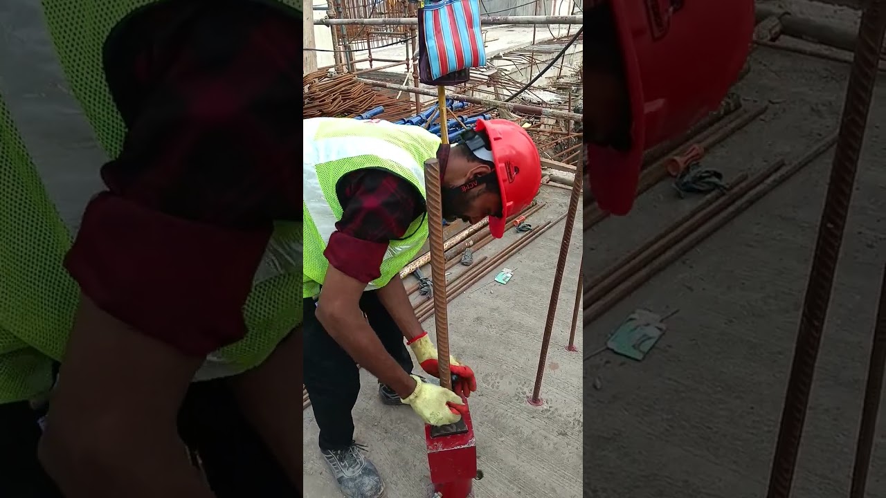 Rebar Pullout Test for steel by hilti#steel #civilengineering#civil #construction #hilti