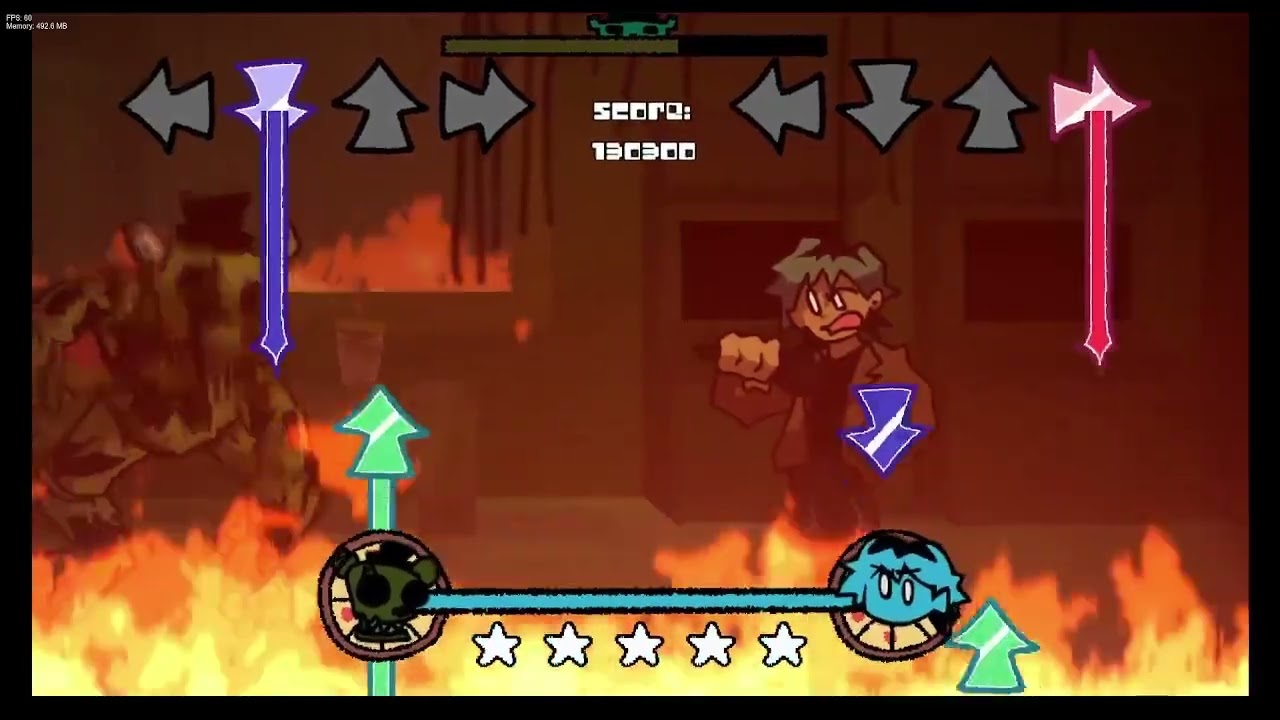 Trapped V2 Gameplay [FNF VS Ourple Guy V3]