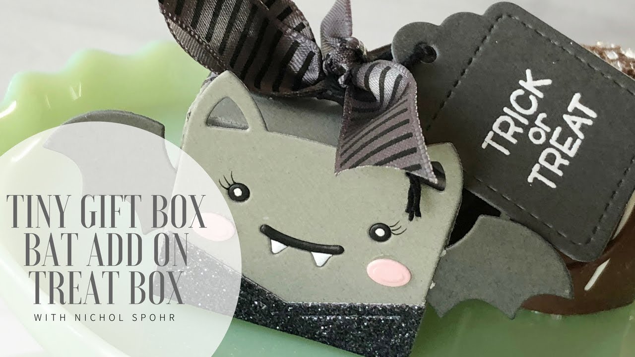 Lawn Fawn | Tiny Gift Box Bat Add On (treat boxes)
