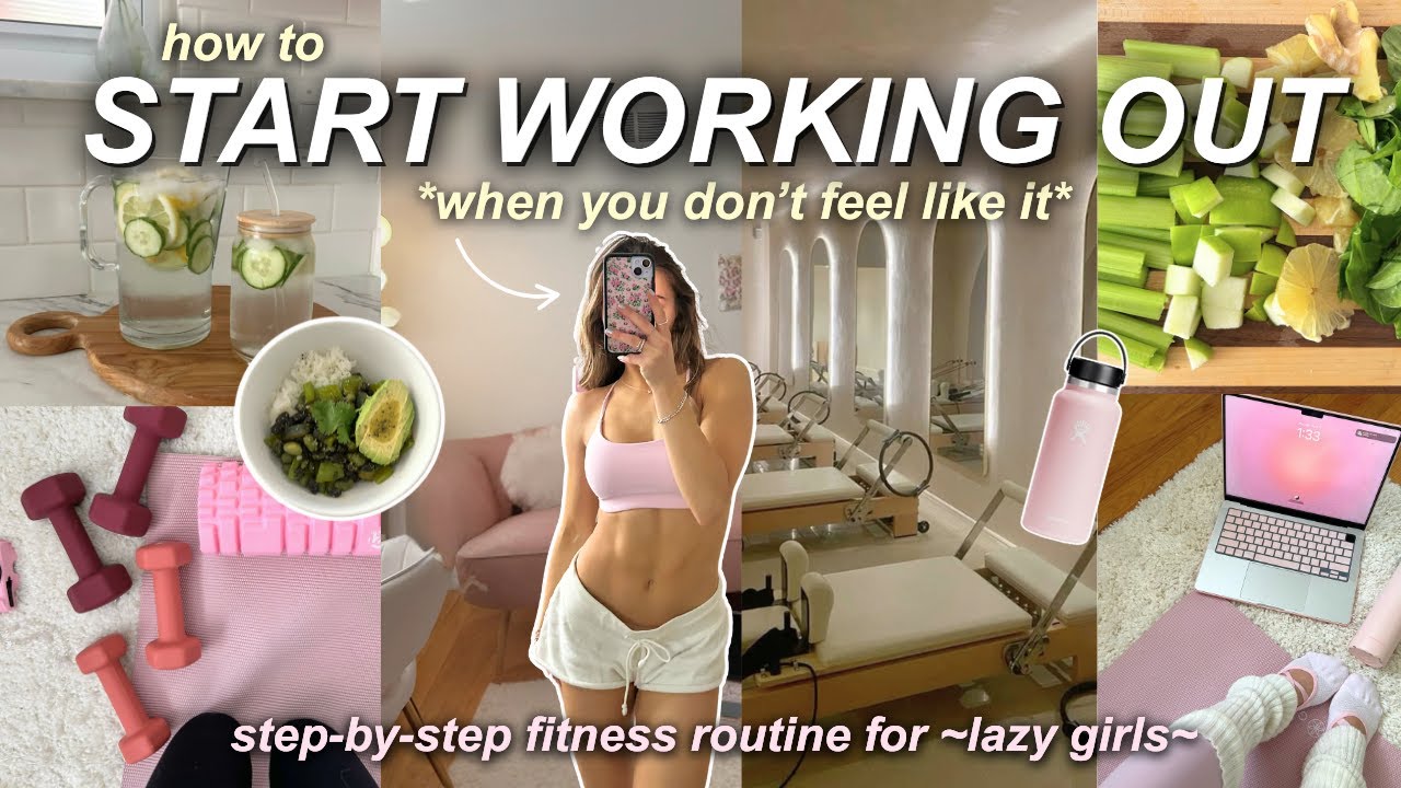 how to ACTUALLY start working out 🌱fitness guide & tips for beginners