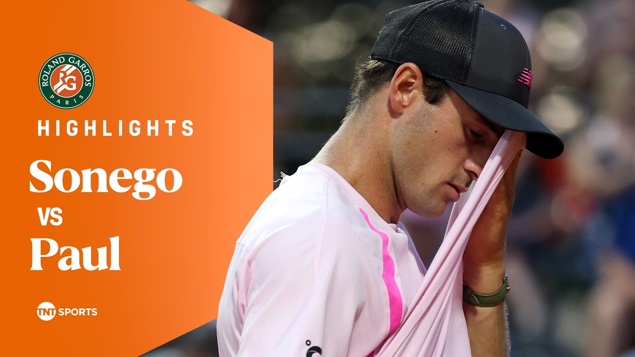Lorenzo Sonego vs Tommy Paul | Round Two | Roland Garros 2026 Highlights 🇫🇷