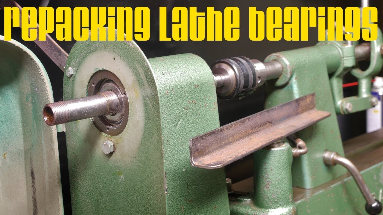 Repacking the Ramator wood-lathe bearings