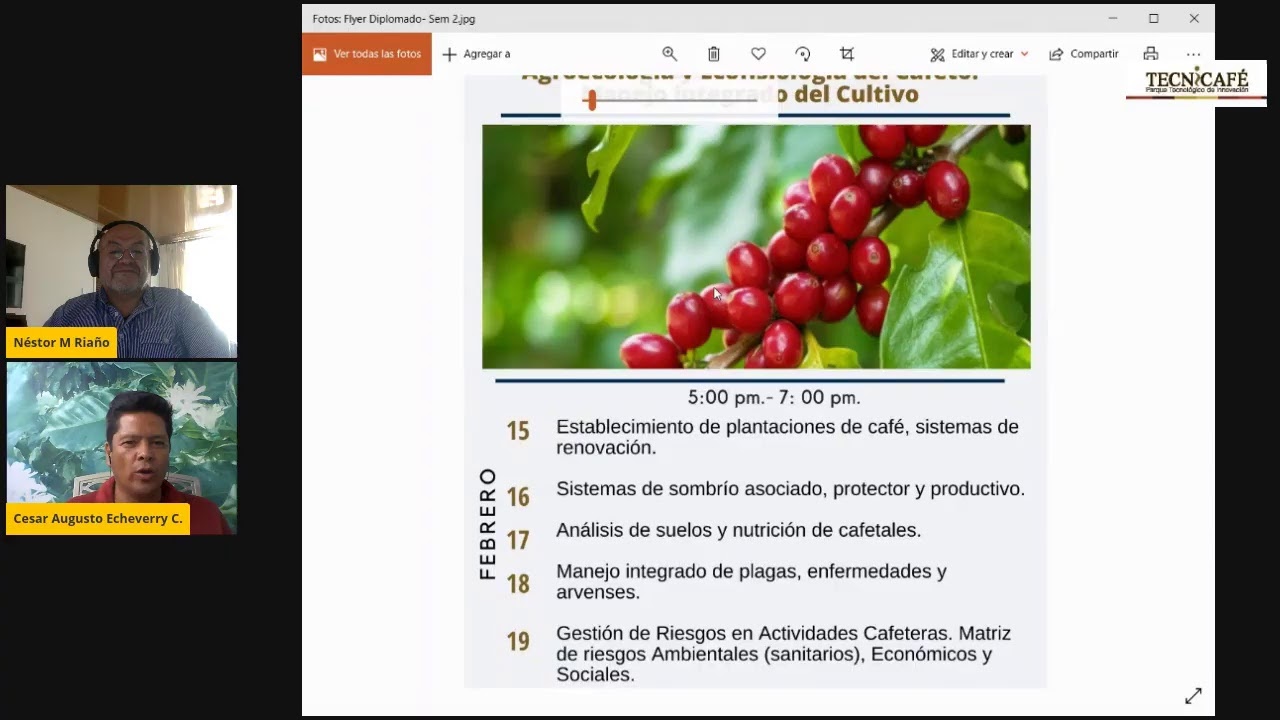 Ecofisiología del café de alta calidad