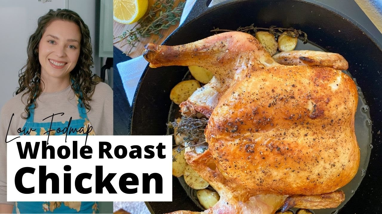 How and Why I Roast a Whole Chicken EVERY WEEK | Low Fodmap Meal Prep | Grit and Groceries