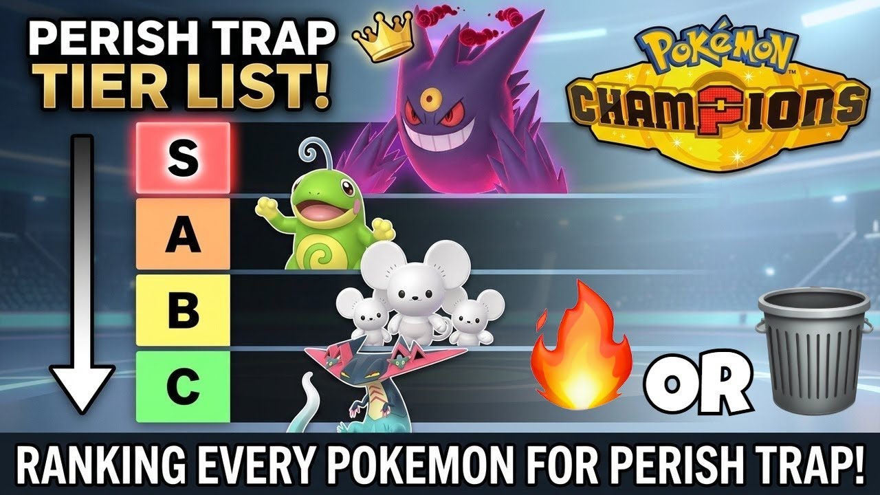 Рейтинг всех покемонов, использующих ловушку &laquo;Смерть&raquo; в Pokemon Champions!