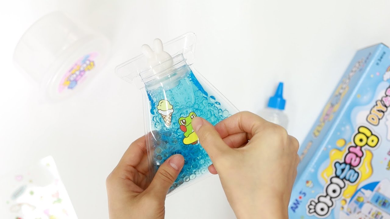 아이슬라임 DIY 스퀴시 만드는 방법✨