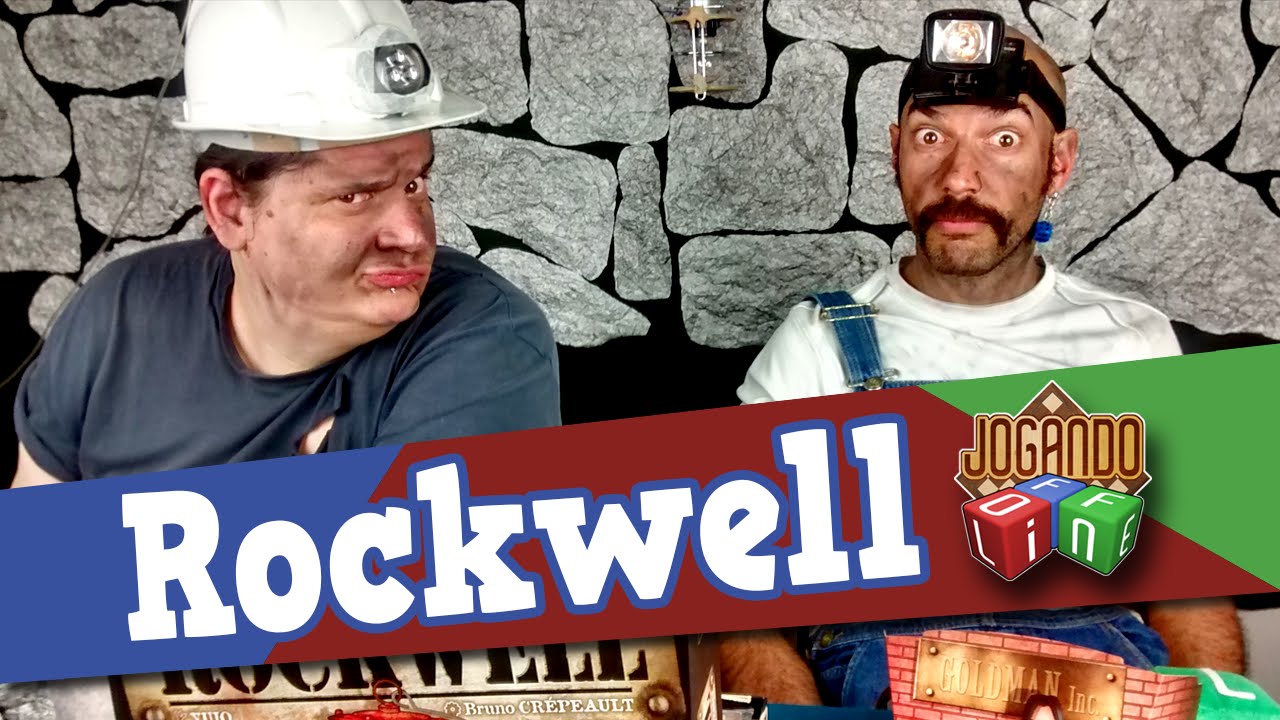 Rockwell - Board Game Review por Jogando Offline (s02e16)