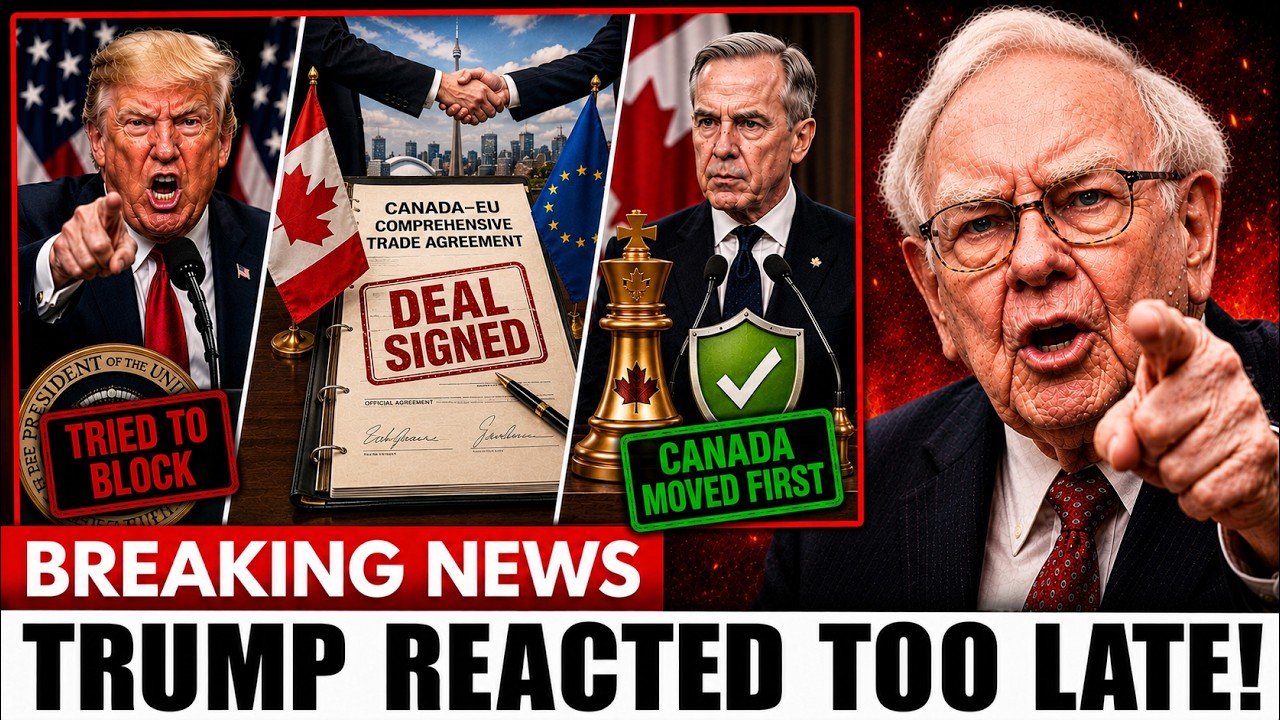 BREAKING: Canada Signed the Deal Washington Tried to Block &mdash;Trump&rsquo;s Response Came Too Late | Buffett